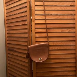 Small coach bag, worn with love…Has coach stamp. Clean inside